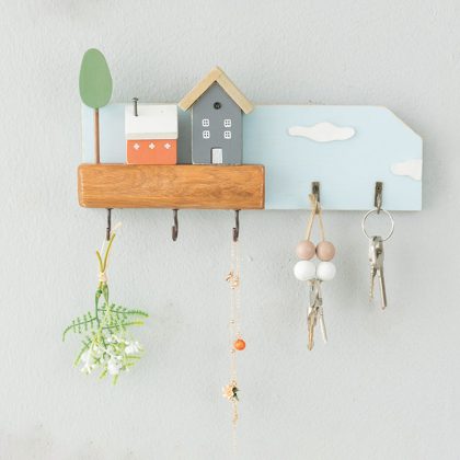 Nordic Style Simple And Cute Key Hook Home Decoration