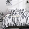Print Soft Comfortable Duvet Cover Set, Double Size